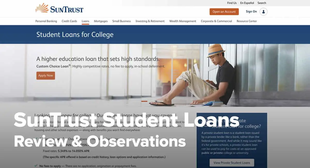 Suntrust Student Loan