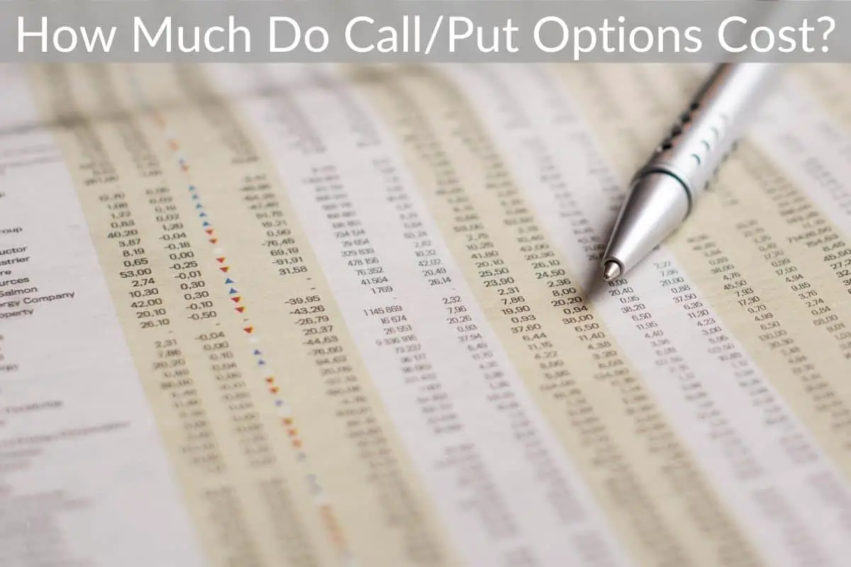 How Much Do Call/Put Options Cost?